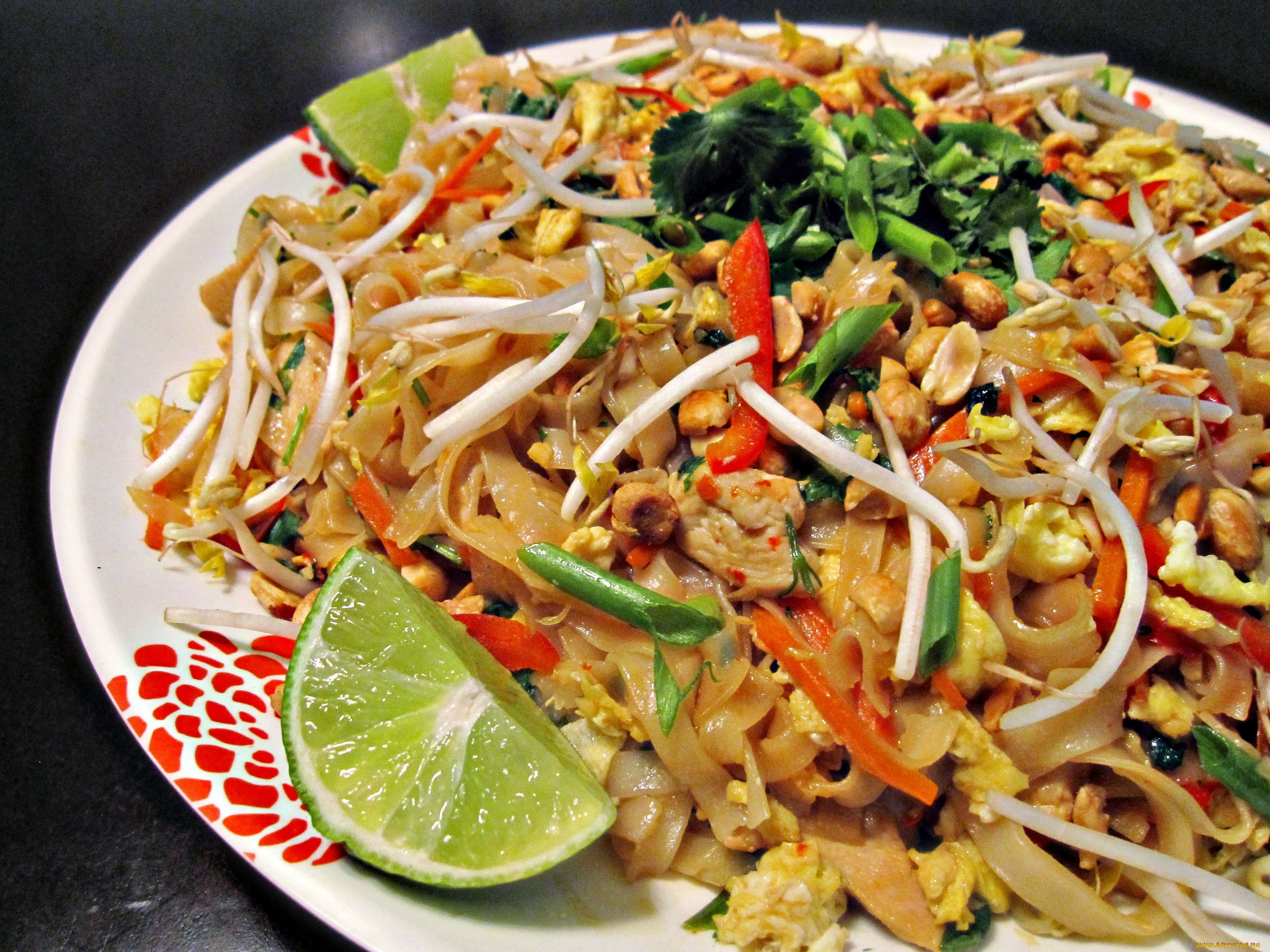 еда, салаты, , закуски, тайская, кухня, салат