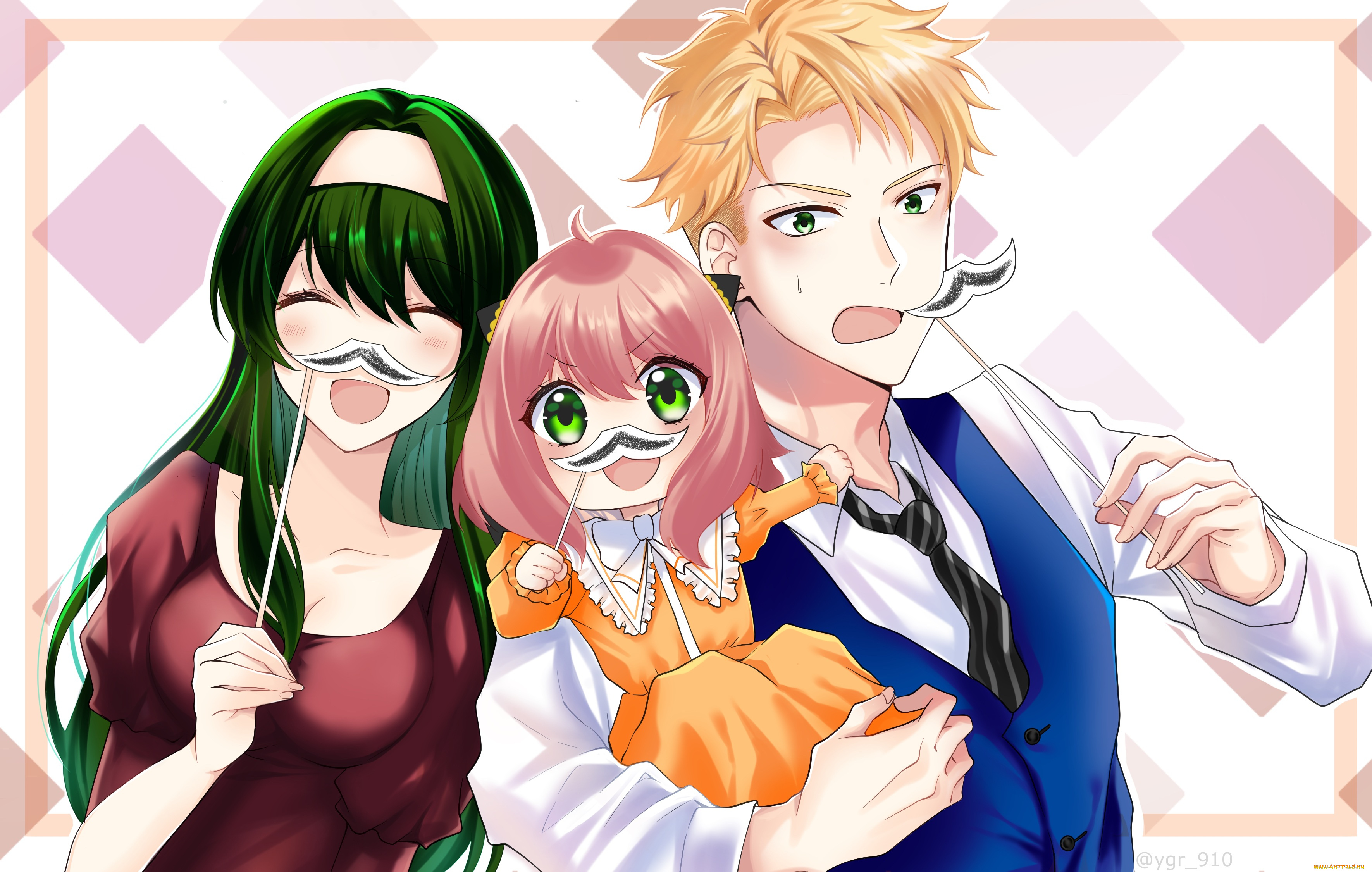 аниме, spy, x, family, spy, x, family