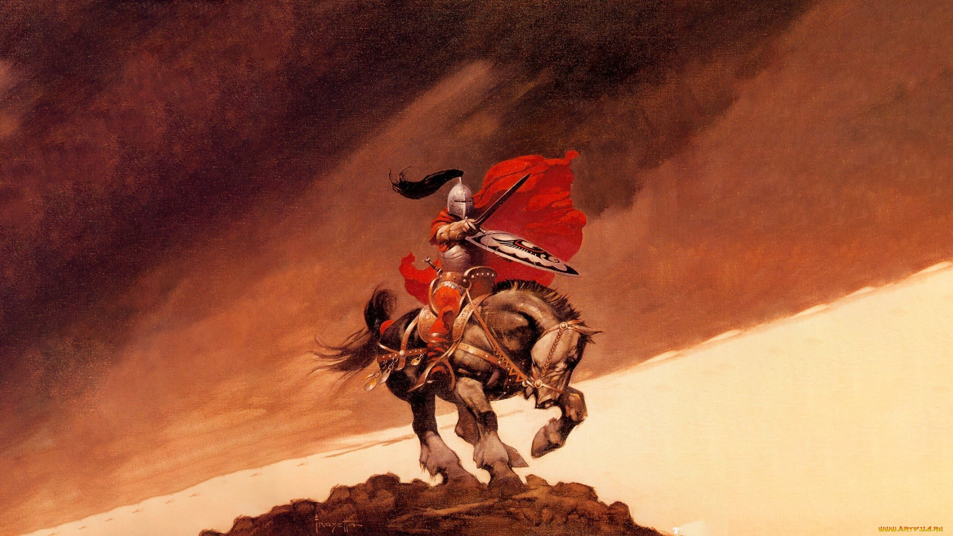 фэнтези, _frank, frazetta, frank, frazetta