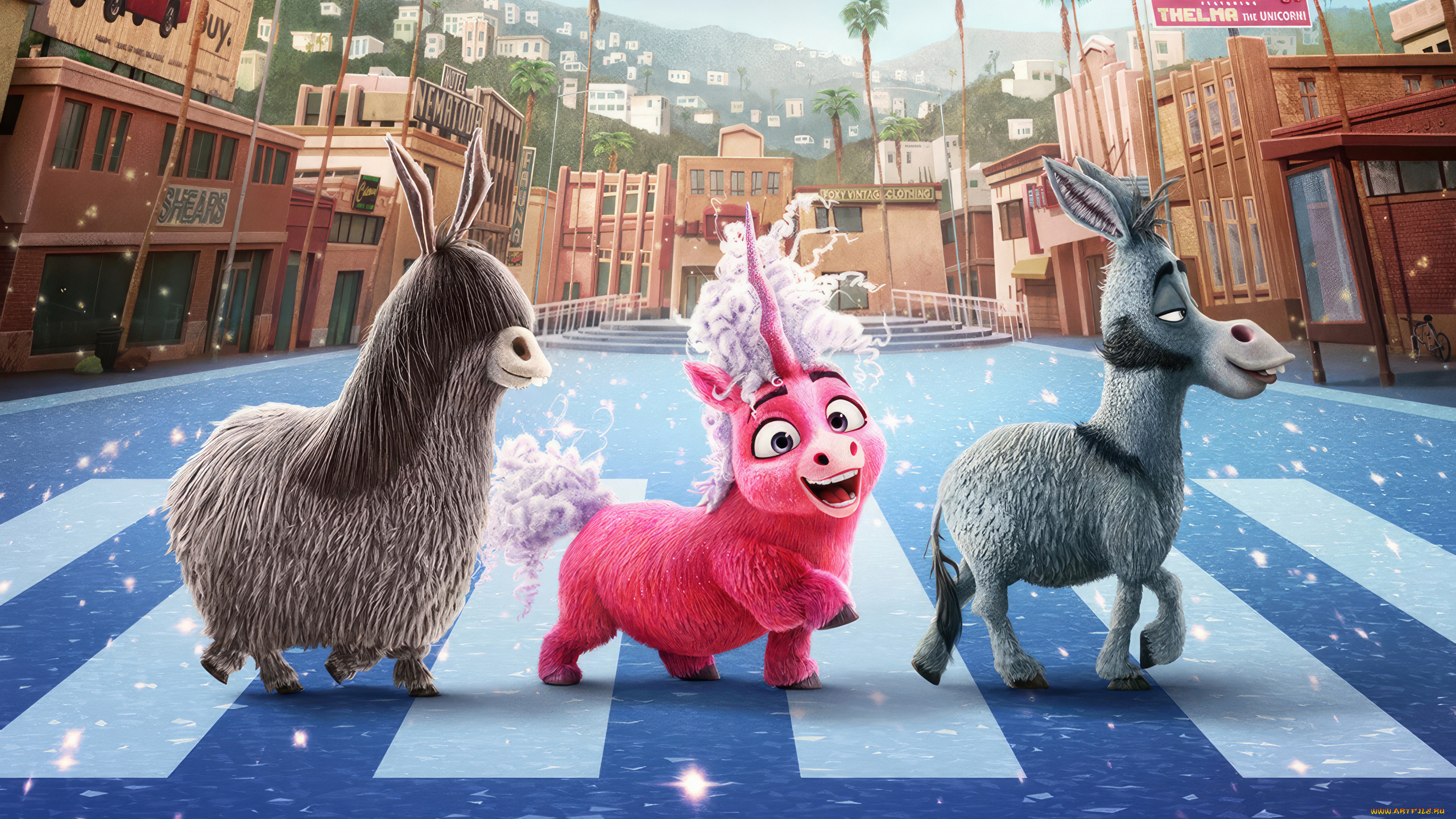 thelma, the, unicorn, , , 2024, , мультфильмы, thelma, the, unicorn, eдинорог, тельма, 2024, thelma, the, unicorn, мультфильм, мюзикл, приключения, семейный