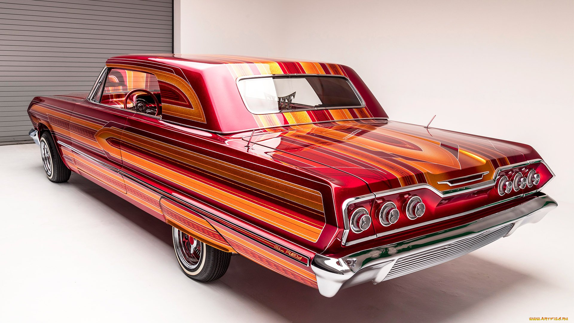 1963-chevrolet-impala, автомобили, chevrolet