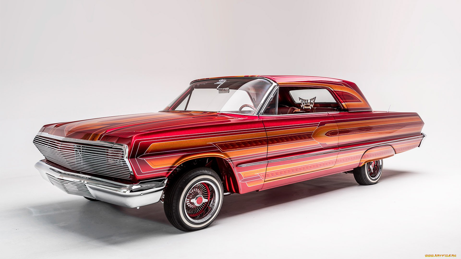 1963-chevrolet-impala, автомобили, chevrolet