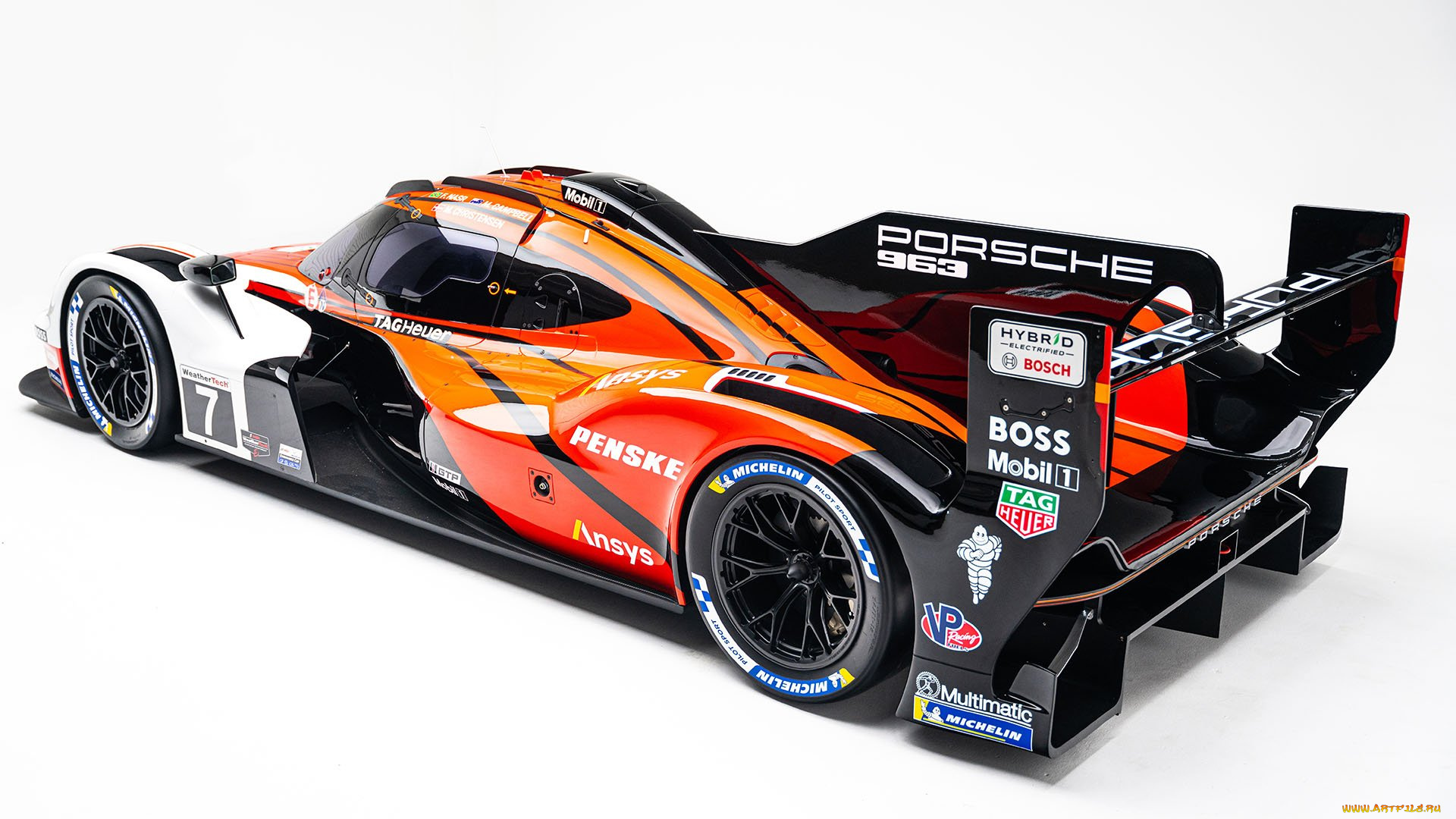 2023-porsche-963-penske, автомобили, porsche