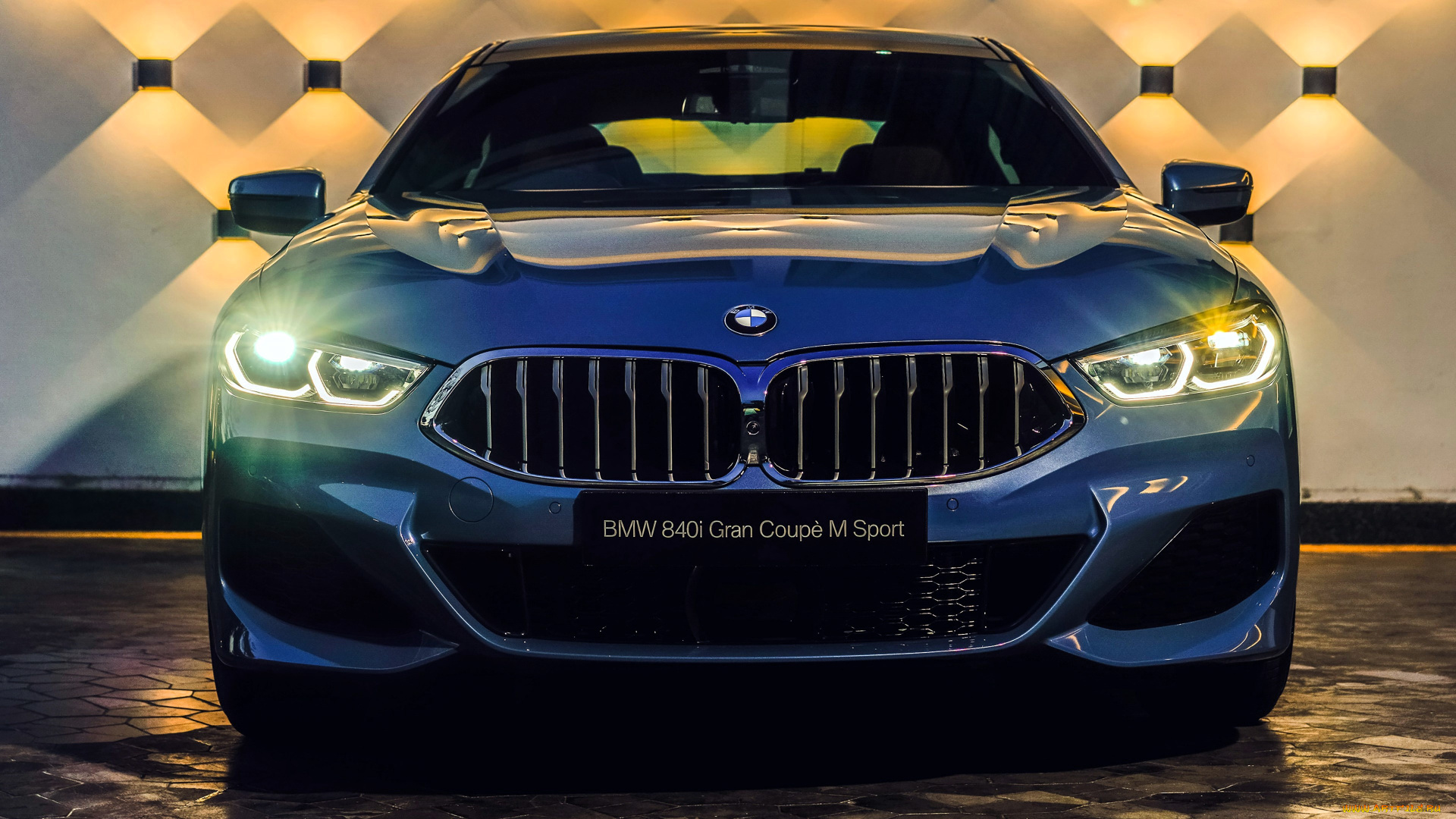 bmw, 840i, m, sport, автомобили, bmw, синий, свет