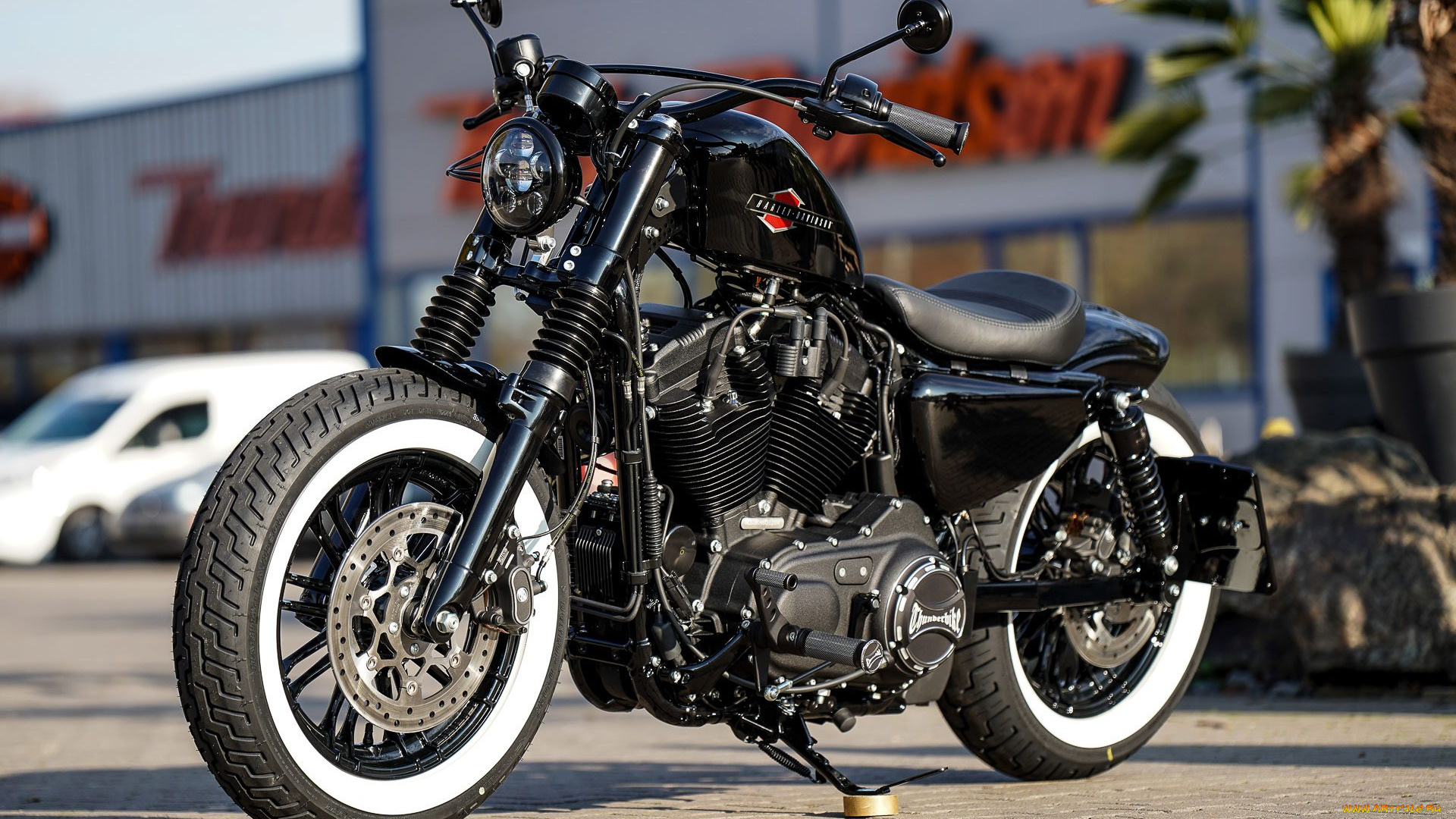 харлей, мотоциклы, harley-davidson, мотоцикл, байк, thunderbike, customs