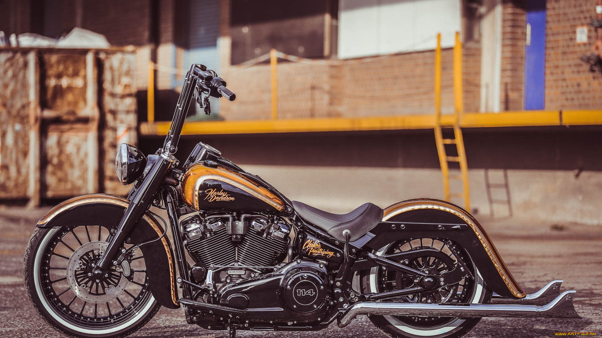 харлей, мотоциклы, harley-davidson, мотоцикл, байк, thunderbike, customs