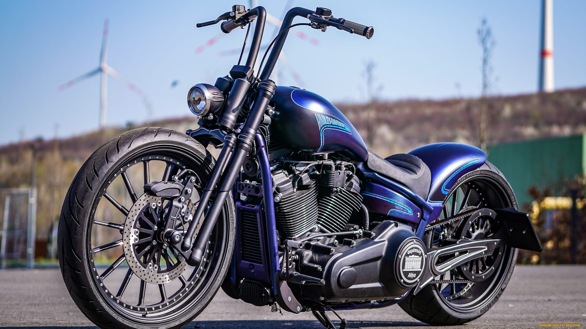 harley, мотоциклы, harley-davidson, thunderbike, customs, мотоцикл, байк