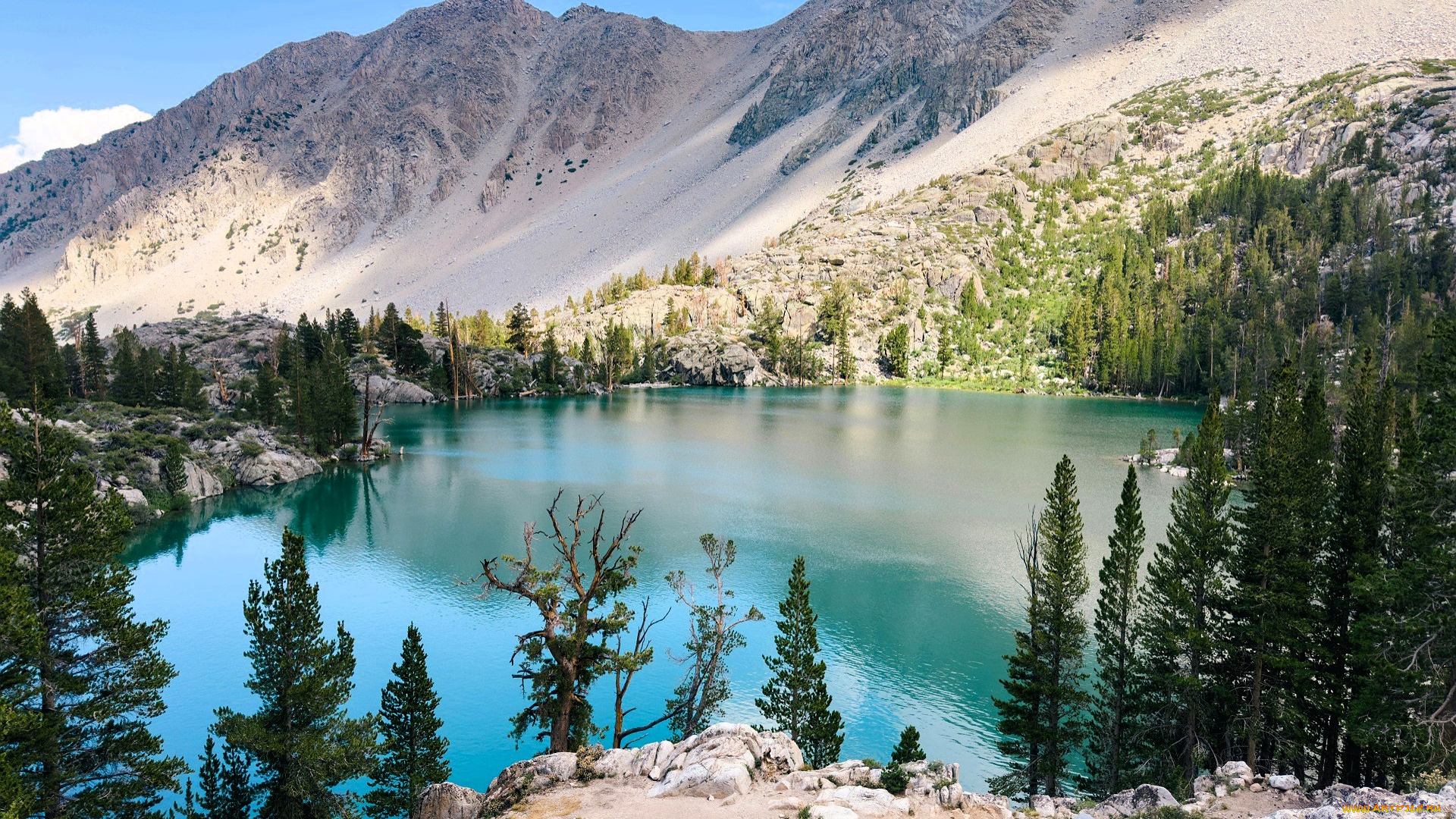 природа, реки, озера, горы, лес, озеро