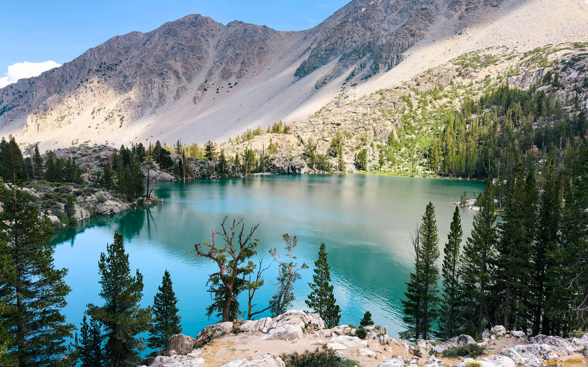 природа, реки, озера, горы, лес, озеро