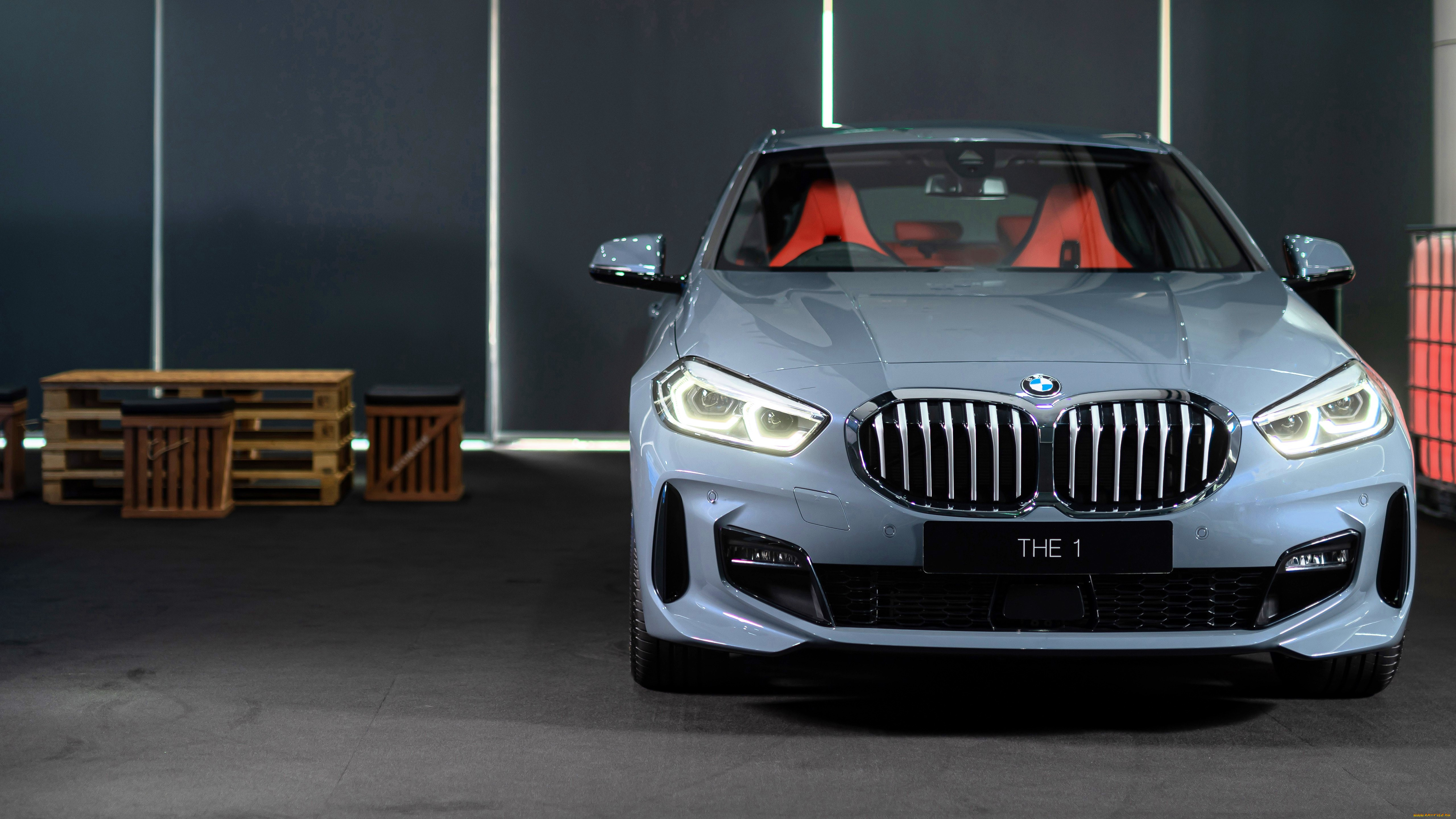 bmw, 118i, m, sport, автомобили, bmw, серый, ящики