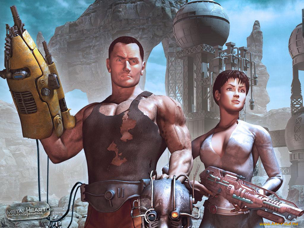 metalheart, replicants, rampage, видео, игры