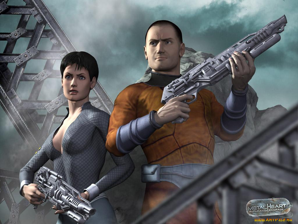 metalheart, replicants, rampage, видео, игры
