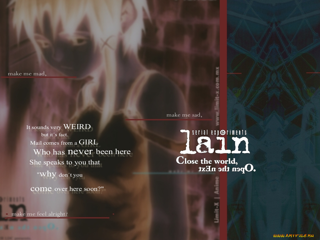 аниме, lain