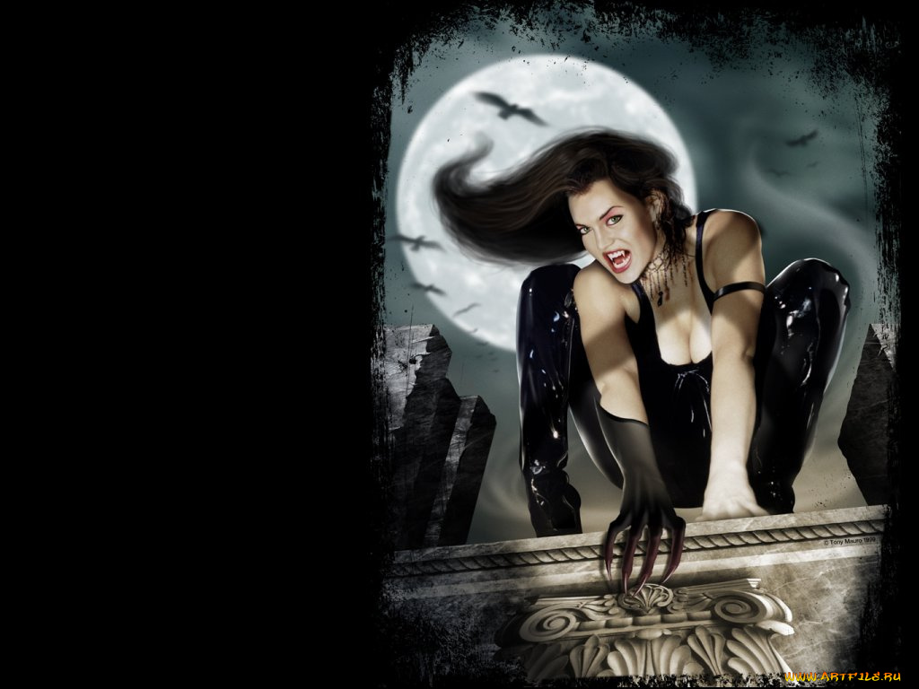 фэнтези, вампиры