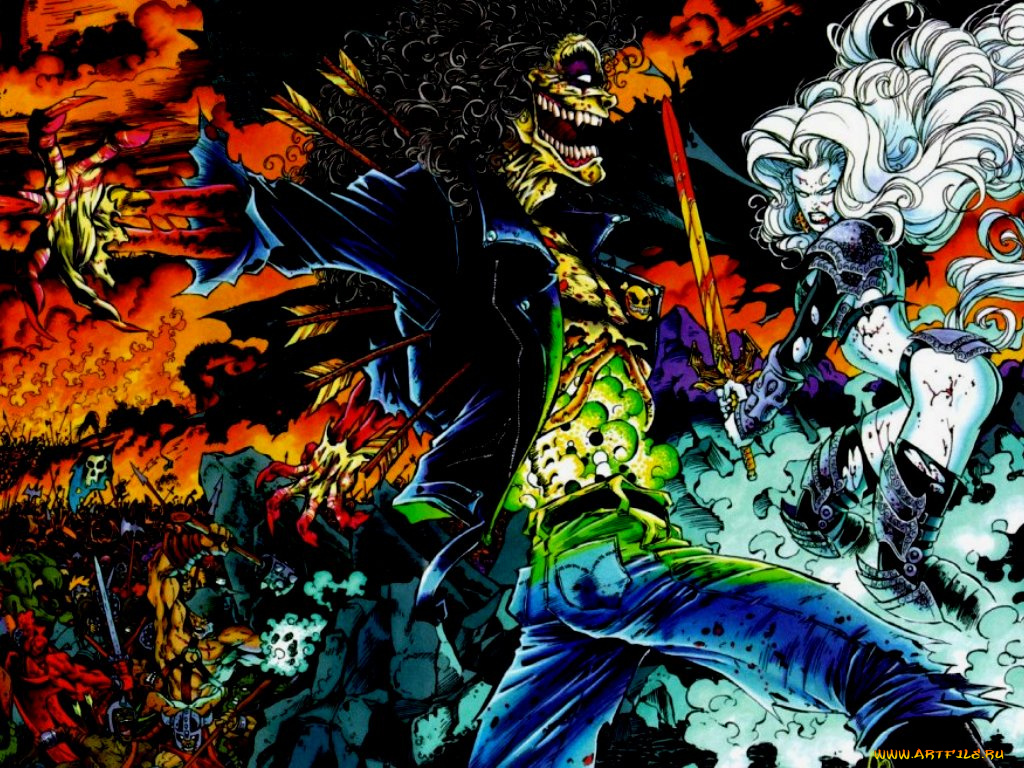 рисованные, комиксы