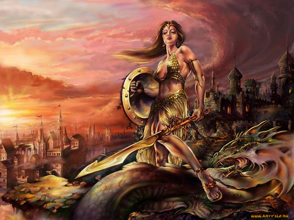 фэнтези, красавицы, чудовища