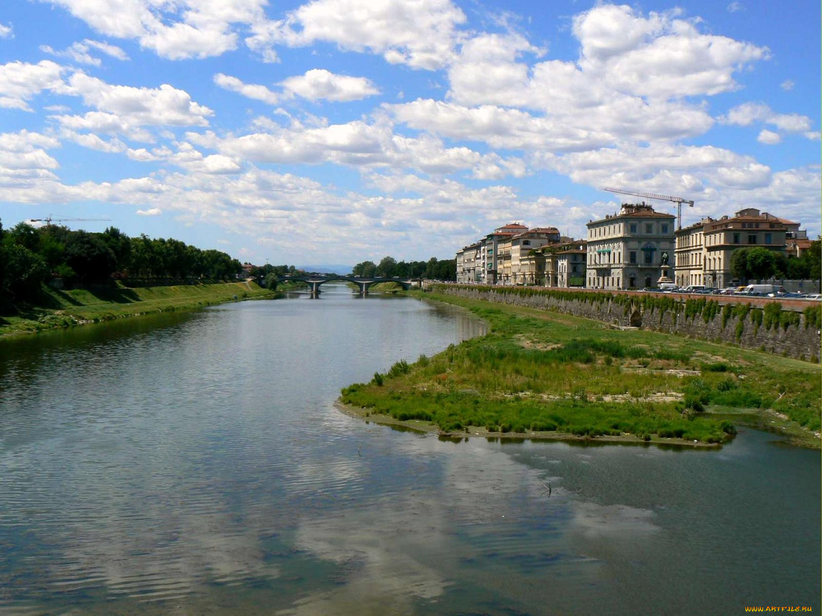la, citta, dei, fiori, fiorenza, города, пейзажи