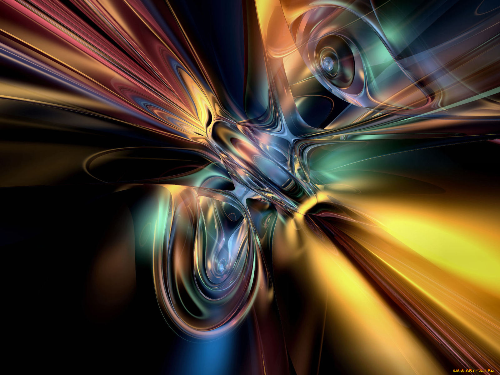 3д, графика, abstract, абстракции