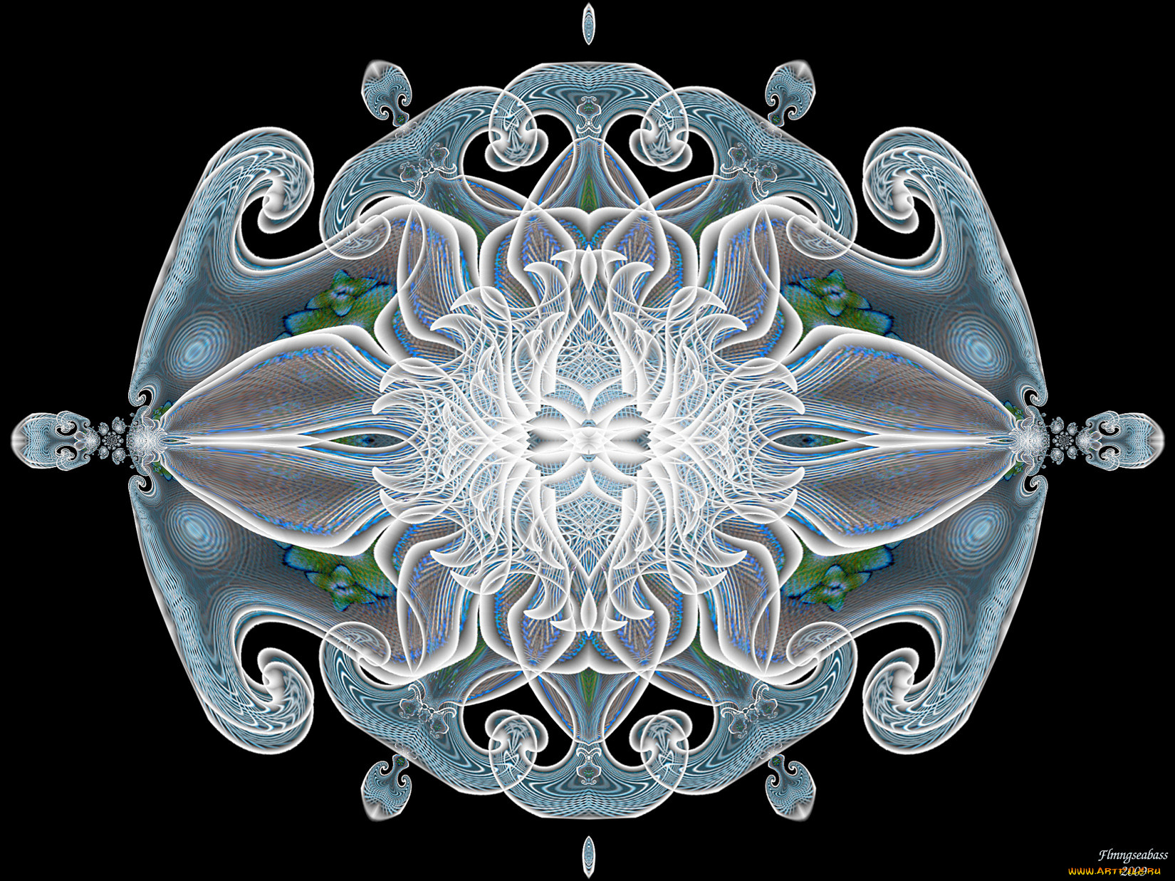 3д, графика, fractal, фракталы