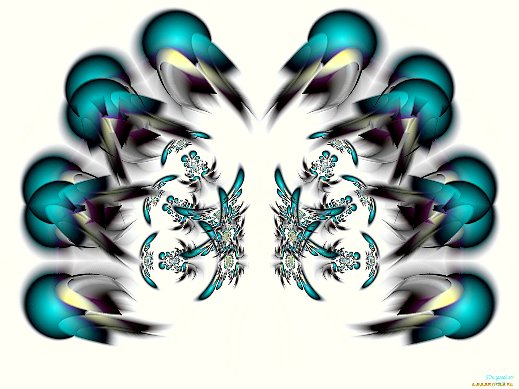 3д, графика, fractal, фракталы