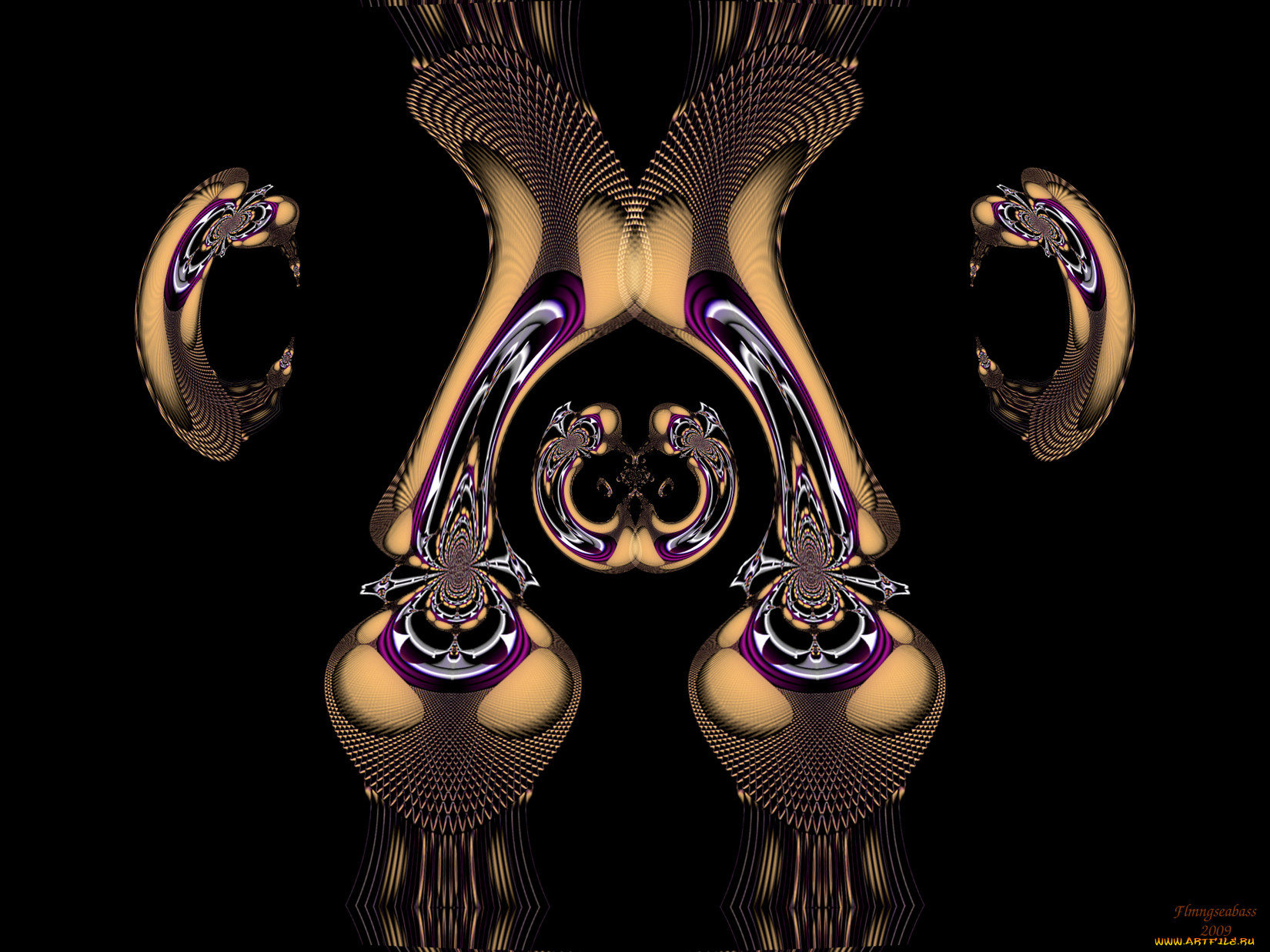 3д, графика, fractal, фракталы