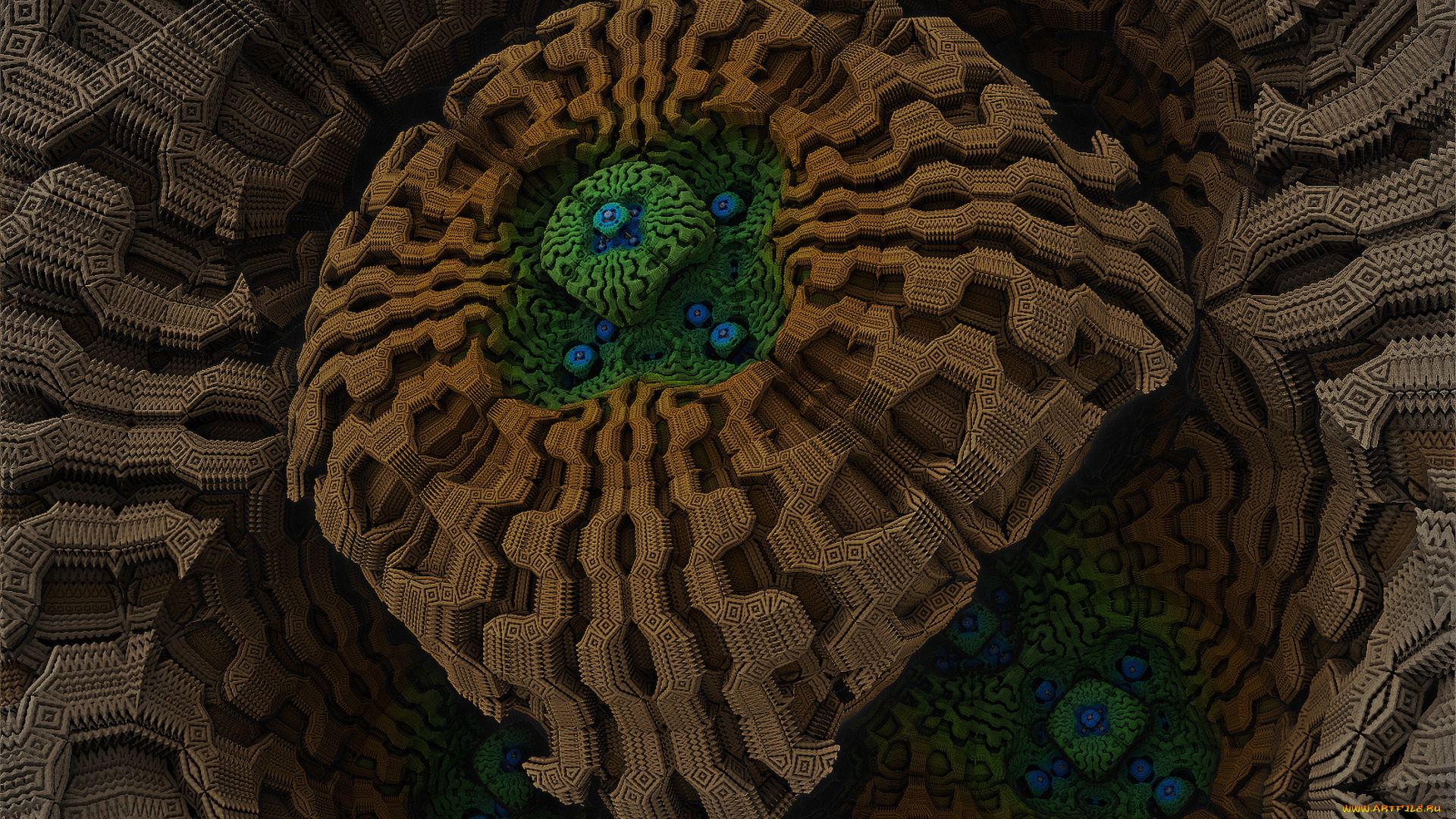 3д, графика, fractal, фракталы, фрактал