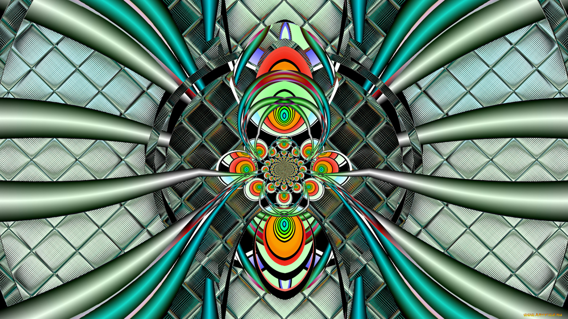 3д, графика, fractal, фракталы, фрактали