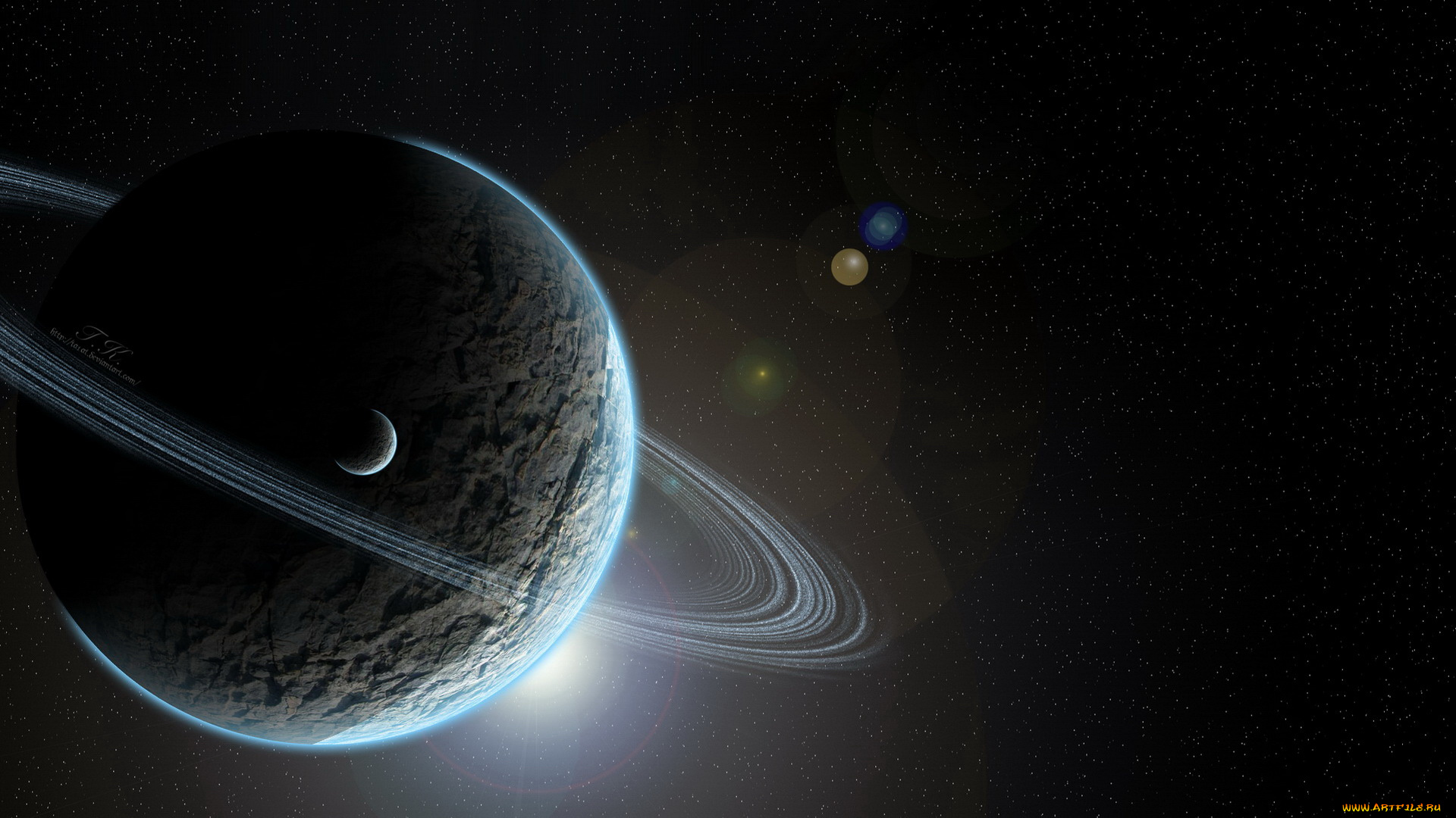 космос, сатурн, планеты