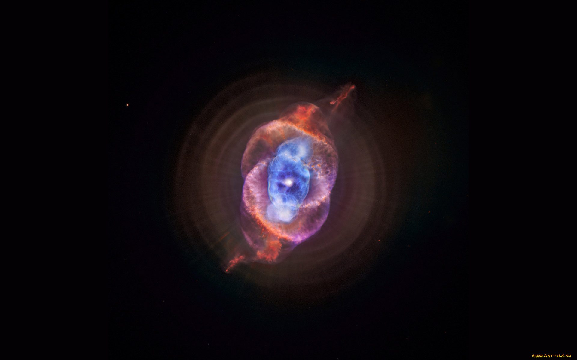 ngc, 6543, космос, галактики, туманности, туманность