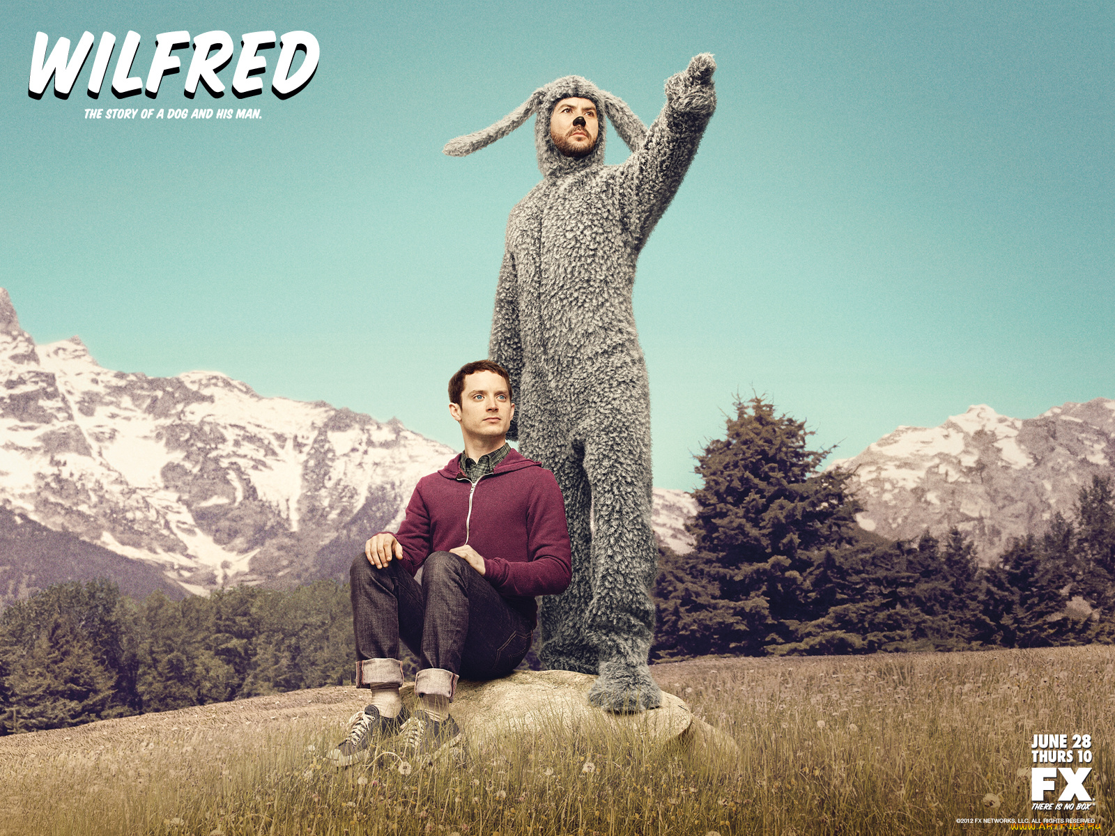 уилфред, сериал, кино, фильмы, wilfred, элайджа, вуд, elijah, wood, собака, dog