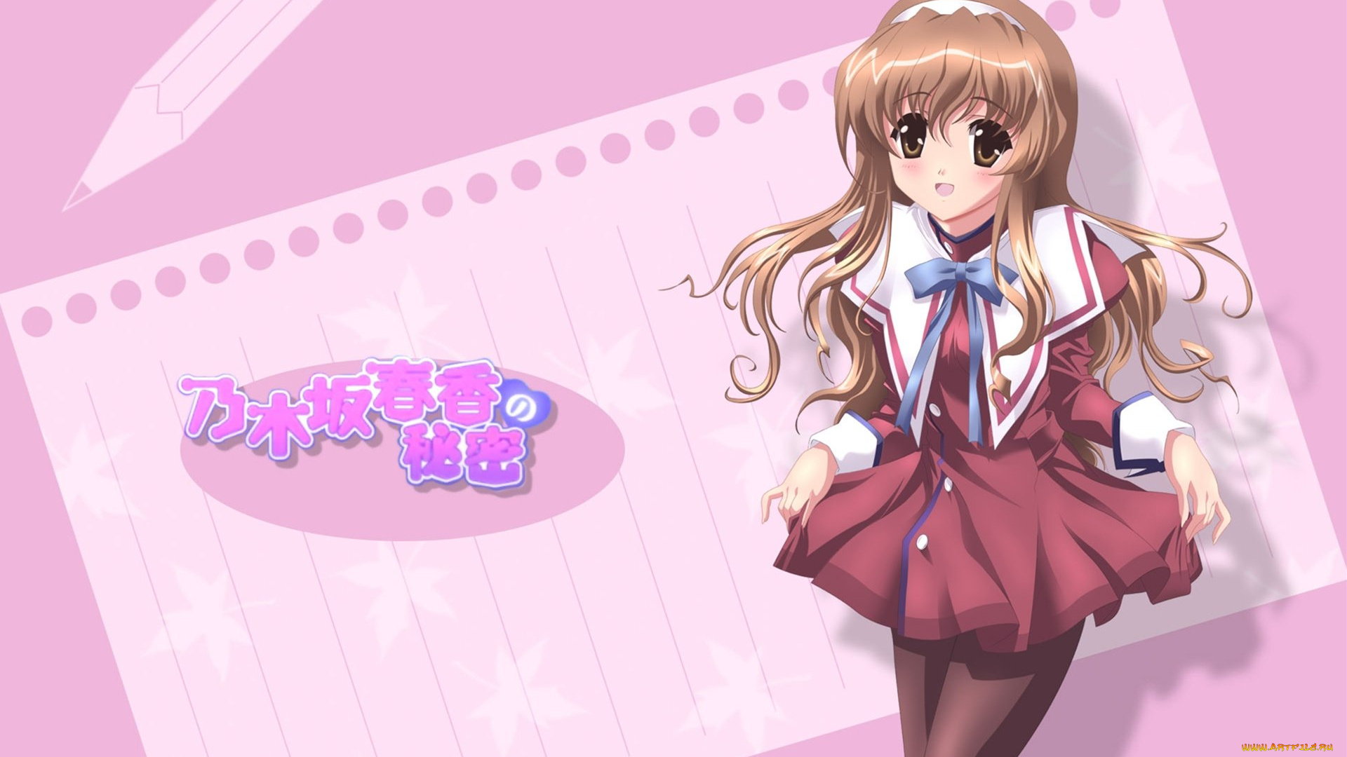 аниме, haruka, nogizaka`s, secret, девушка