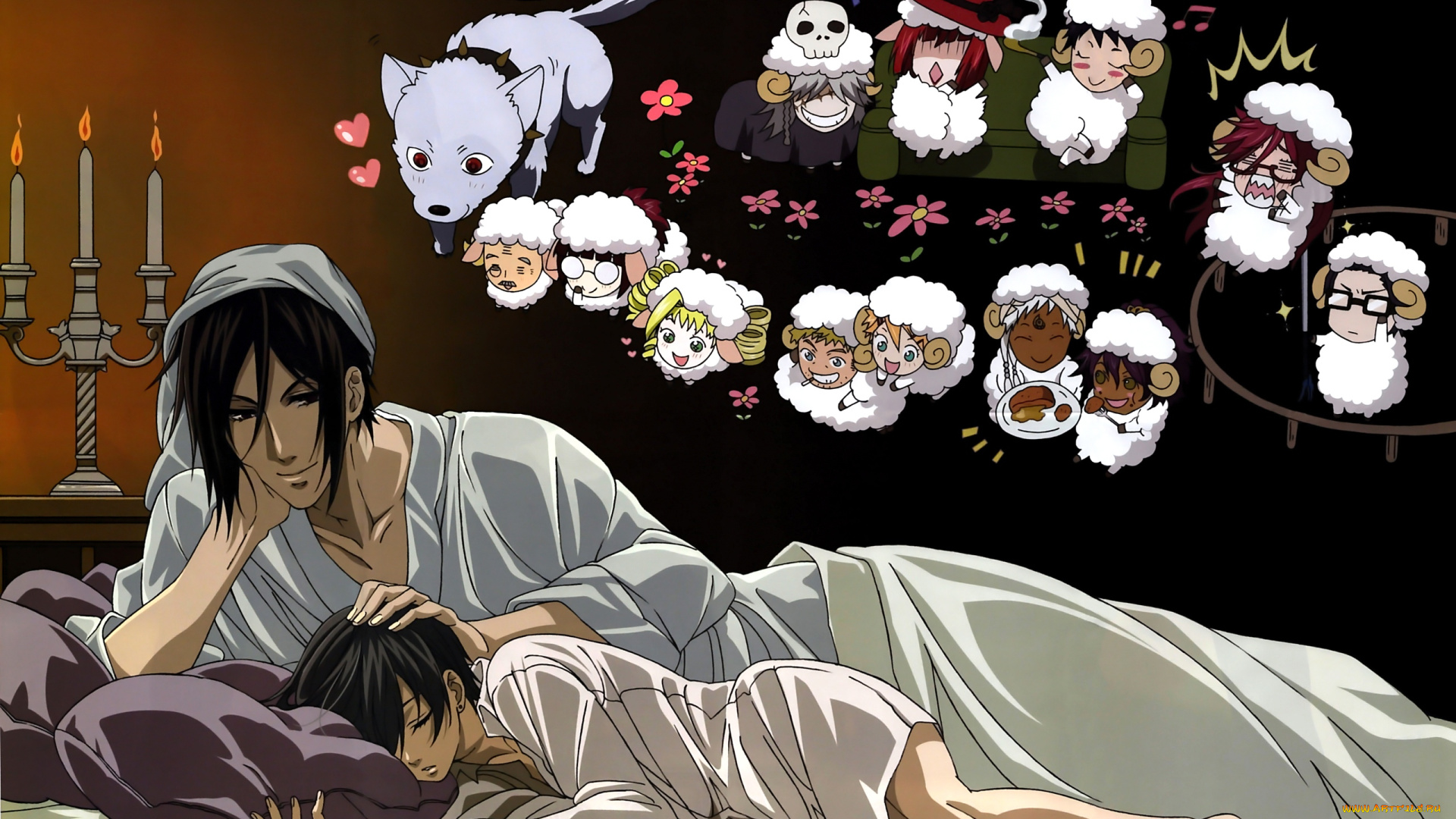 аниме, kuroshitsuji