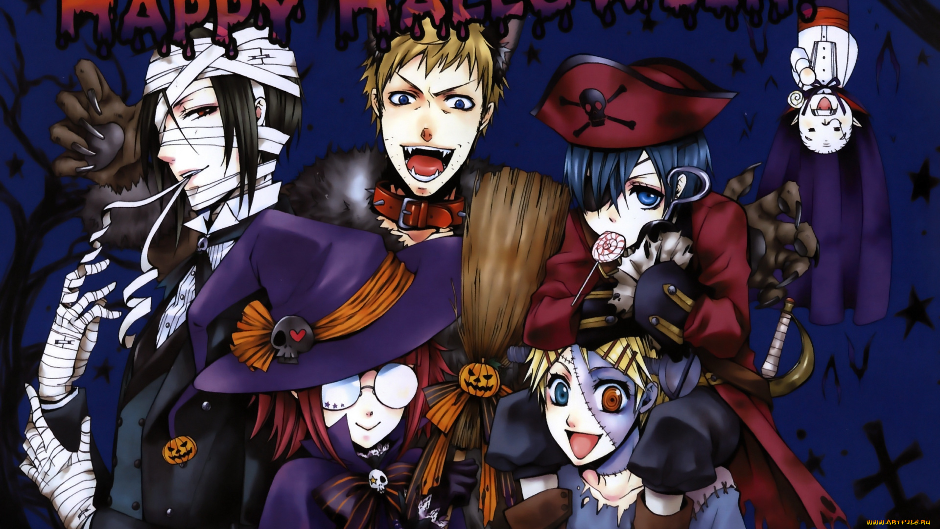 аниме, kuroshitsuji