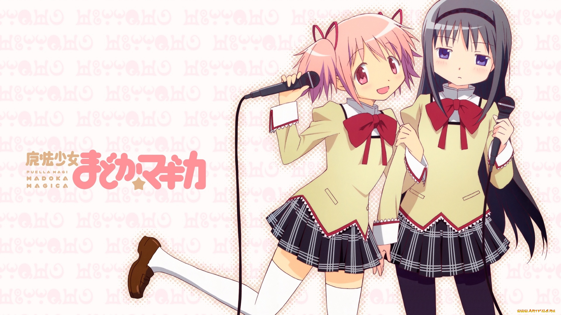 аниме, mahou, shoujo, madoka, magika, magica, kaname, akemi, homura