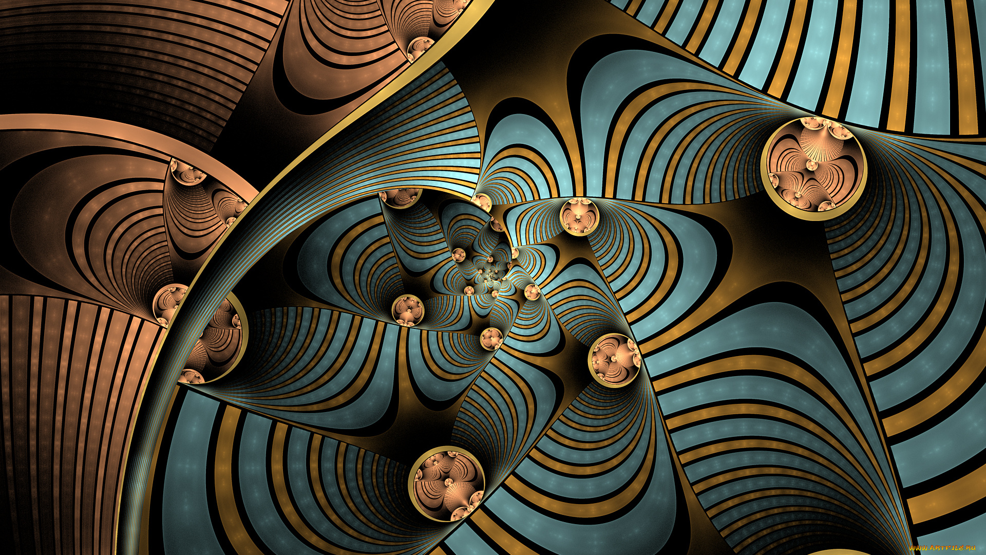 3д, графика, фракталы, , fractal, цвета, фон, узор