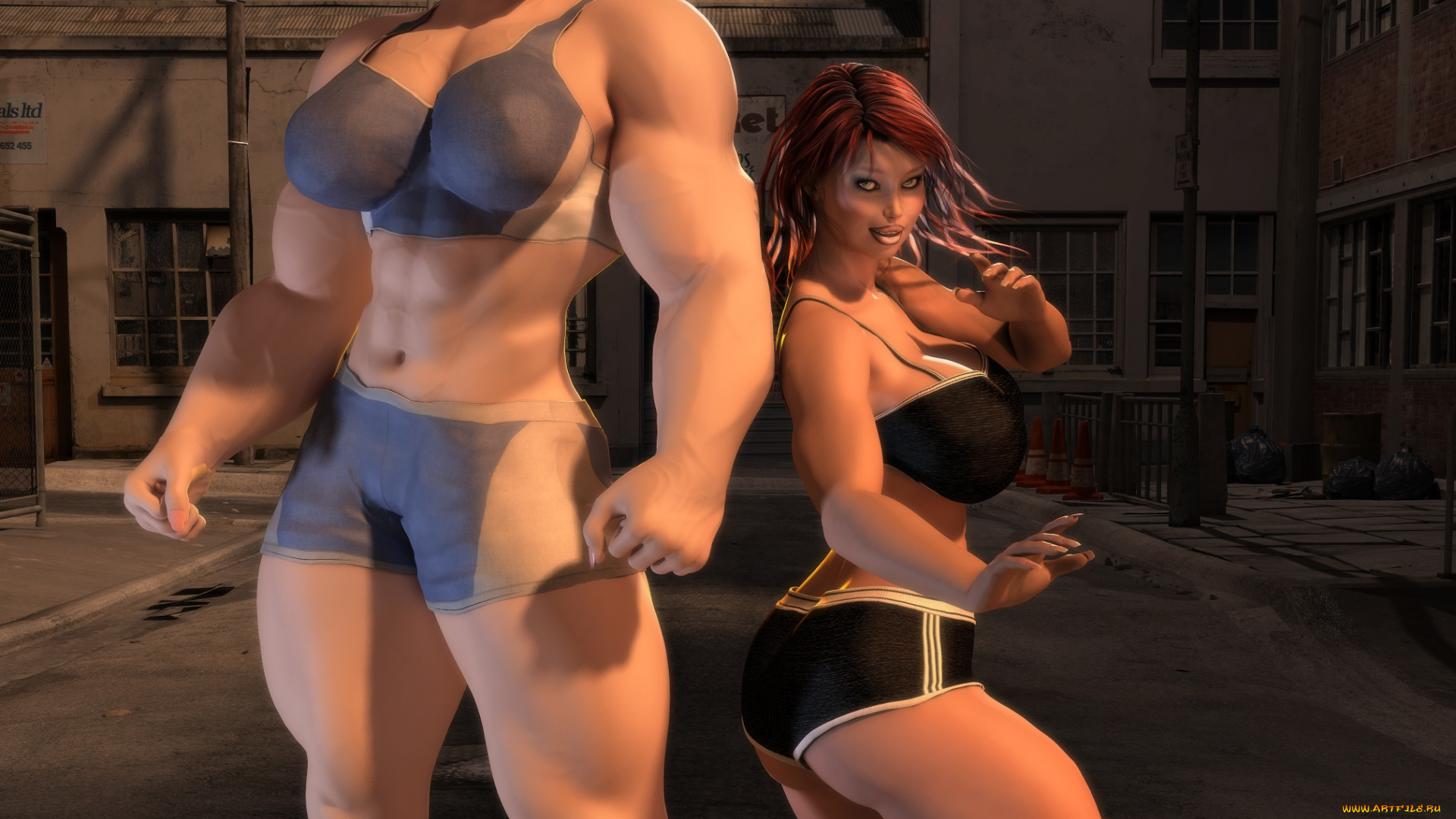 3д, графика, люди, , people, взгляд, девушки