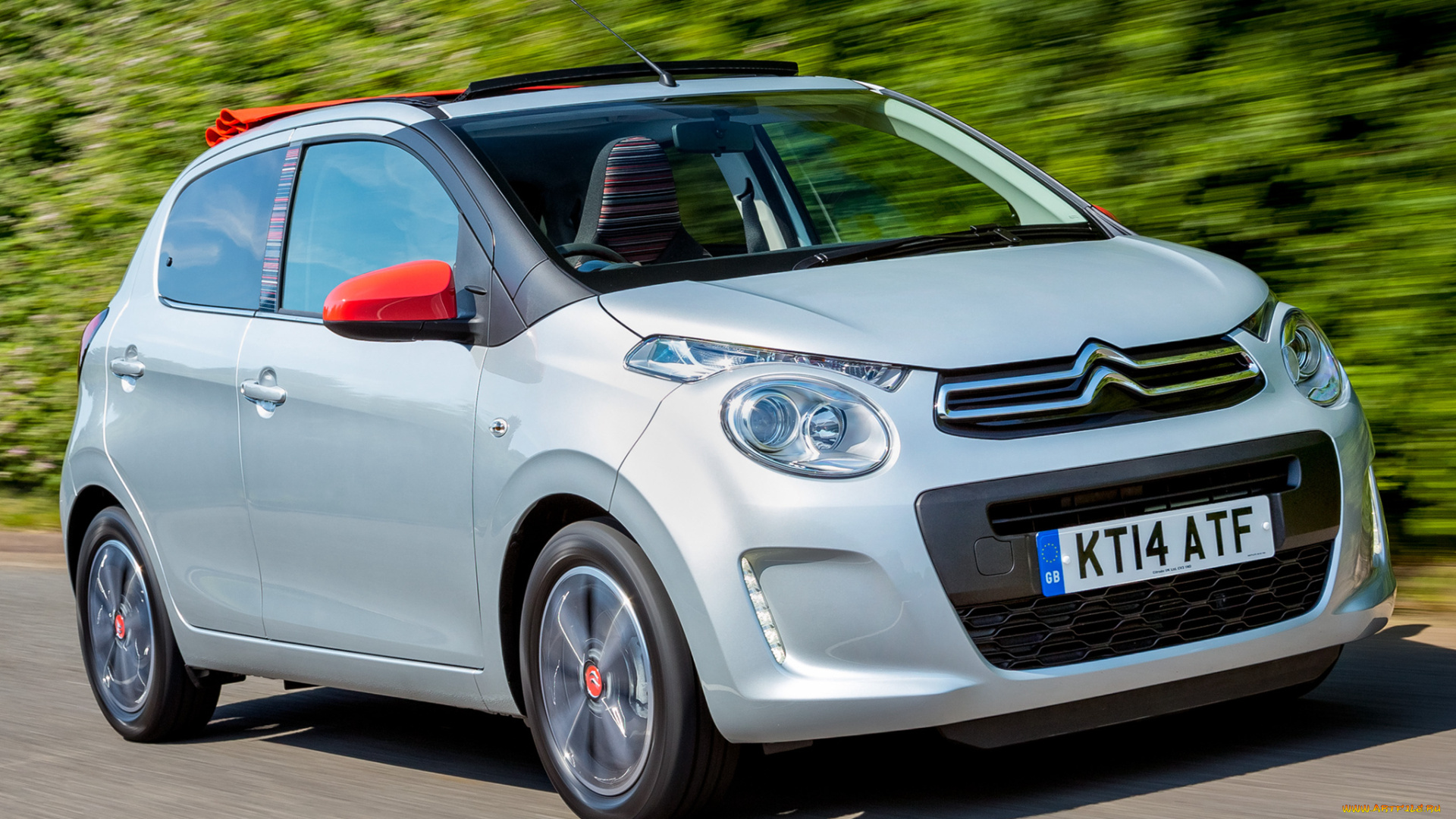 автомобили, citroen, airscape, светлый, 2014г, uk-spec, 5-door, c1, citroеn