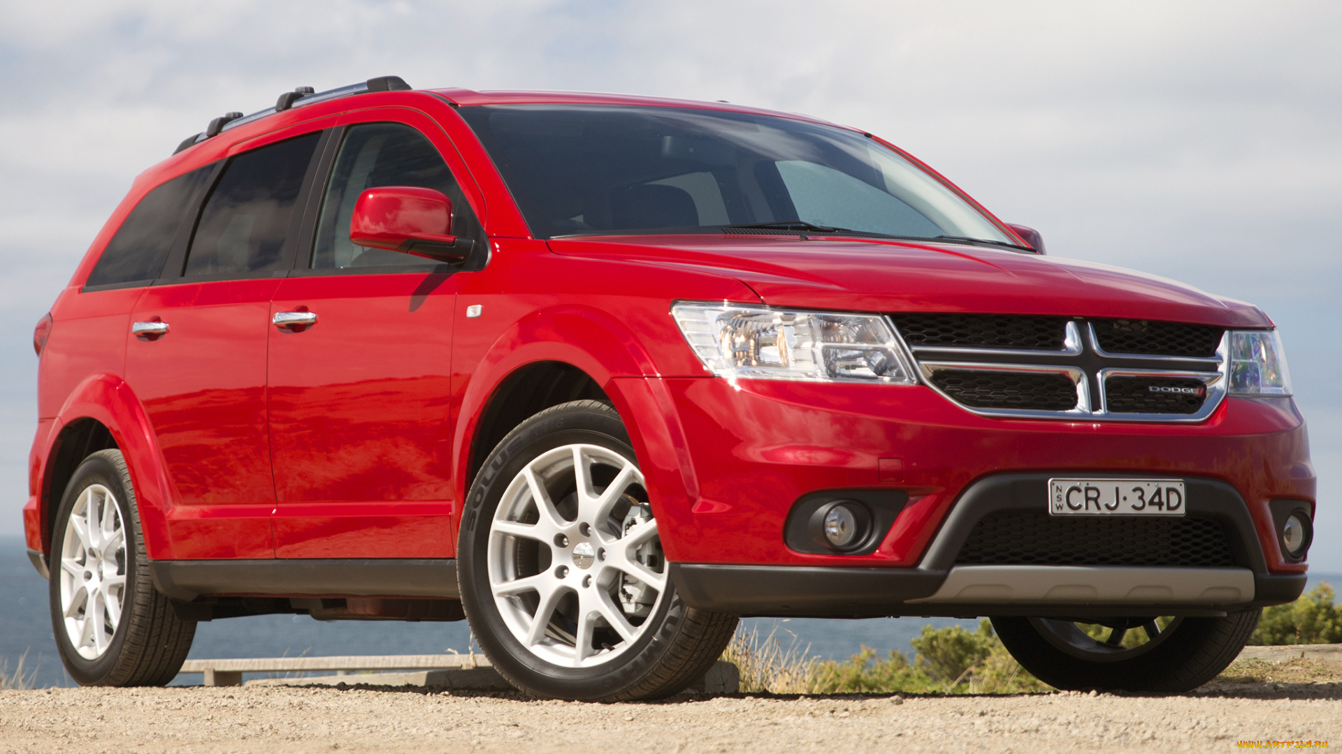 автомобили, dodge, journey, rt, au-spec, красный