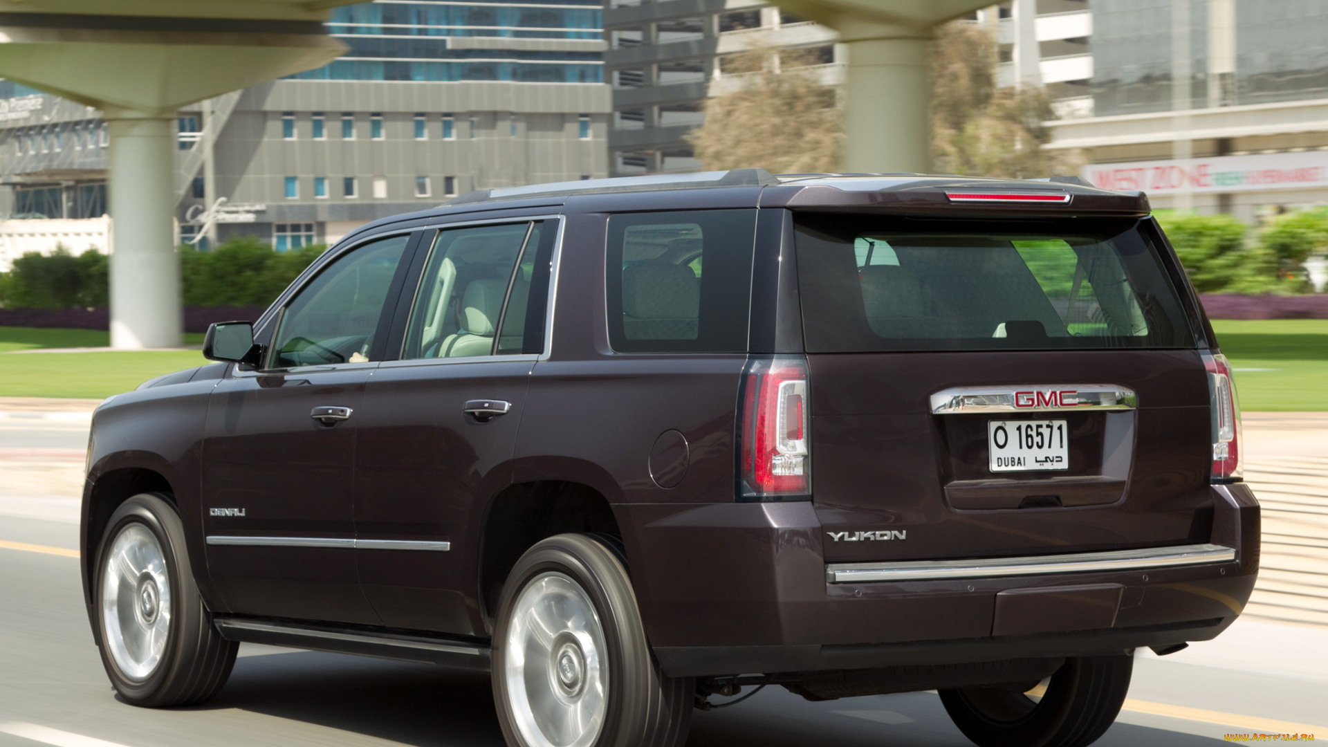 автомобили, gm-gmc, gmc, yukon, denali, 2014, темный