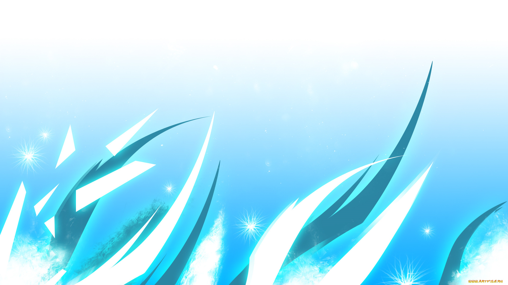 векторная, графика, графика, синий