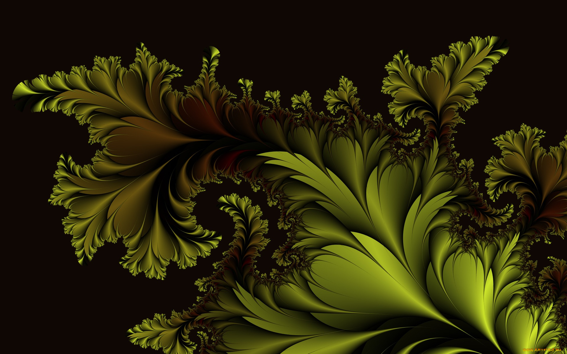 3д, графика, фракталы, , fractal, узор