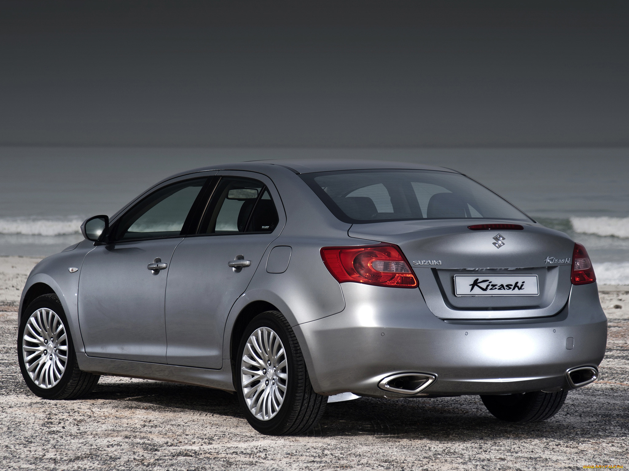 автомобили, suzuki, серый, za-spec, kizashi