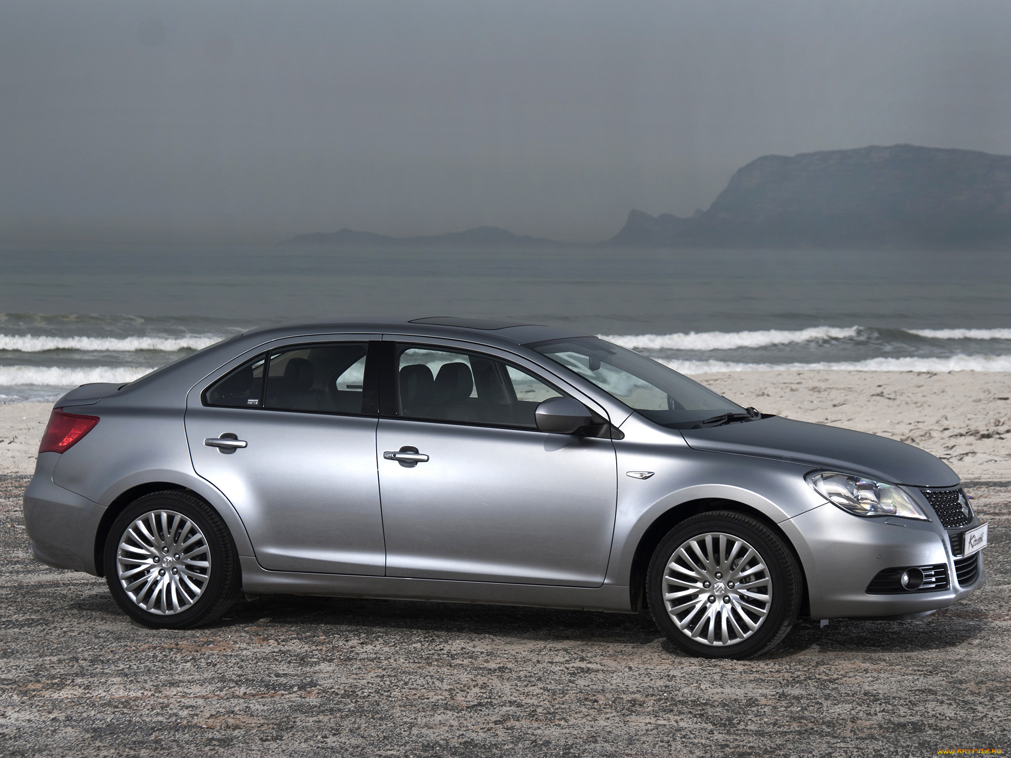 автомобили, suzuki, серый, za-spec, kizashi