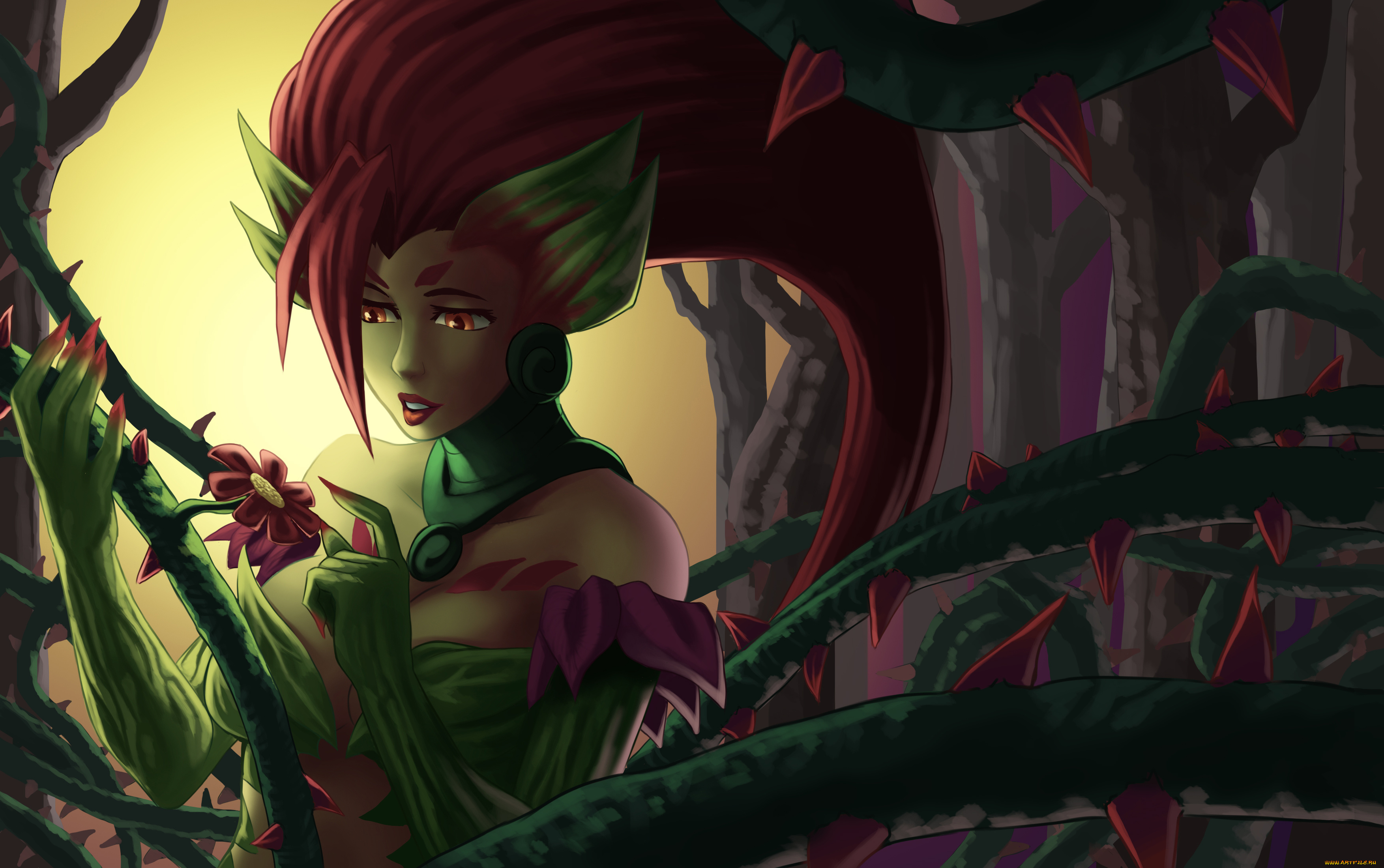 league, of, legends, фэнтези, существа, league, of, legends, zyra, rise, the, thorns