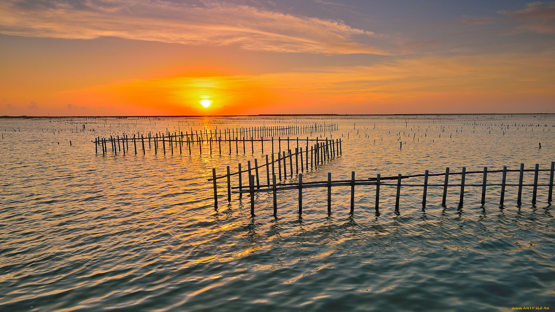 природа, восходы, закаты, рассвет