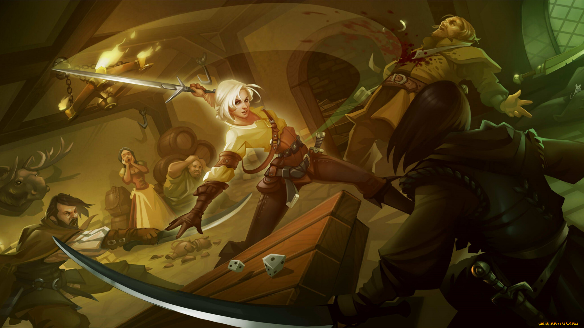 the, witcher, видео, игры, персонажи