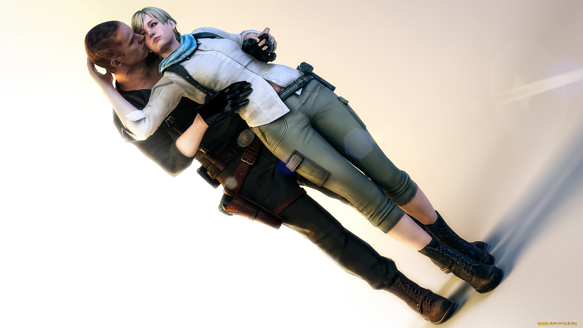 видео, игры, resident, evil, 6, sherry, birkin, jake, muller, fanart, biohazard, 6