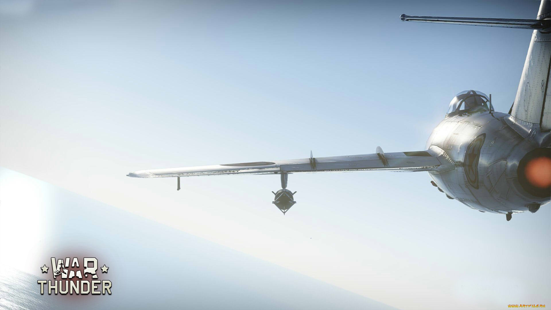 видео, игры, war, thunder, , world, of, planes, самолет, полет