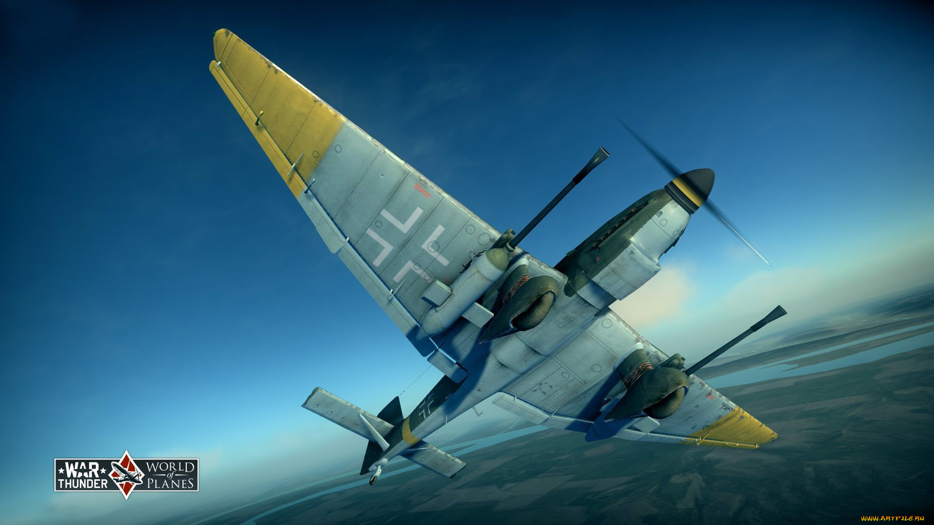 видео, игры, war, thunder, , world, of, planes, полет, самолет