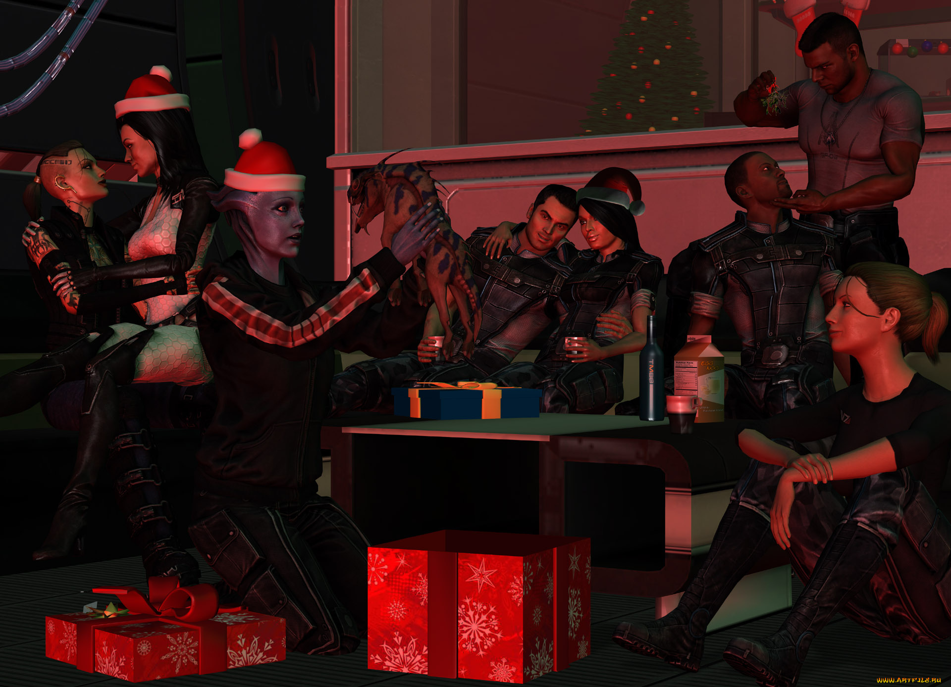 видео, игры, star, wars, дракон, подарки, взгляд, фон, парни, девушки